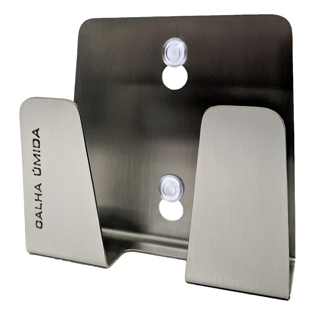 Porta Esponja Inox 304 P/ Pia  Fixação Ventosa Super Pratico