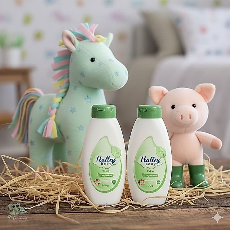 Halley Baby  Kit 2 Talcos Inglesinha com Camomila e Lavanda 200g