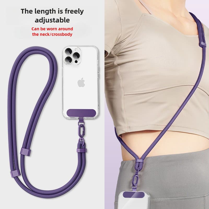 Cordões Crossbody Para Telefone Anti-Queda 360 ° Alça Ajustável De Rotação Celular , Pescoço/iPhone 17 Xiaomi