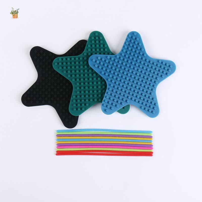 Placa De Atividades Sensoriais-Brinquedo Twister De Silicone Para Alívio Do Estresse