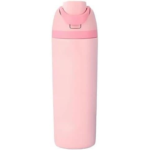 Chaleira de Aço Inoxidável Isolada com Canudo, Ideal para Esportes e Viagens, Livre de BPA, Aço Inoxidável 316, 20 Oz (R