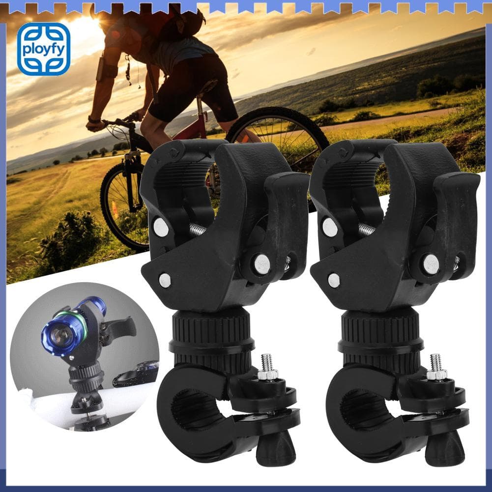 ployfy Junlucki suporte de luz de bicicleta suporte preto para estrada de montanha