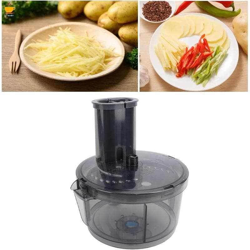 Acessórios Elétricos Para Cortador De Vegetais TM5 TM6 , Kit De Recipiente Processador De Alimentos , Fatiador E Tritura