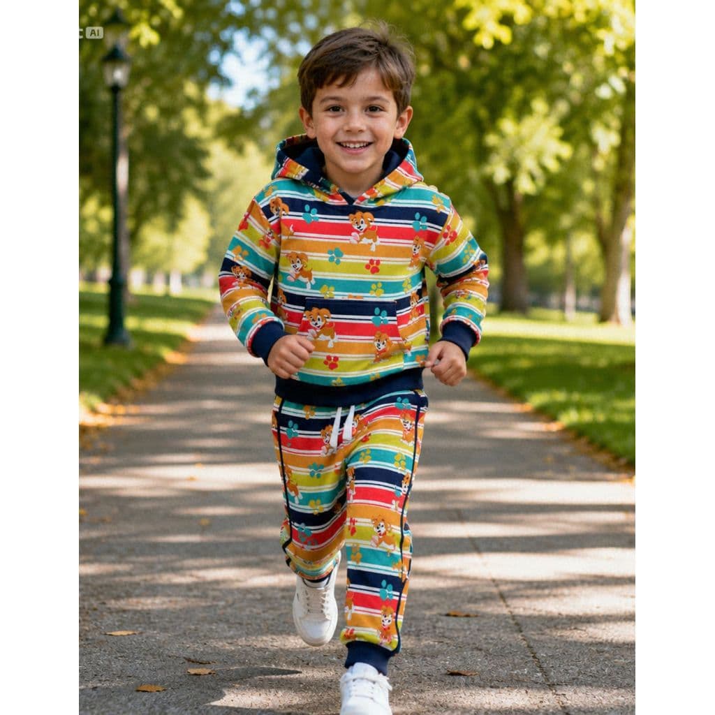 Conjunto Infantil Moletom Personagens Blusa Manga Longa Calça Quentinha