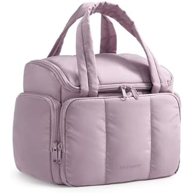 Bolsa De Higiene Pessoal De Viagem BAGSMART Para Mulheres Com Tecido Inchado E Resistente À Água , Organizador De Maquia