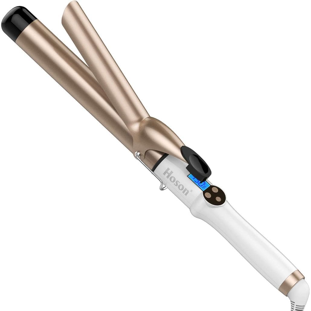 Modelador de Cabelo Hoson 32mm, adequado para cabelos longos e curtos, varinha modeladora de cerâmica com turmalina.
