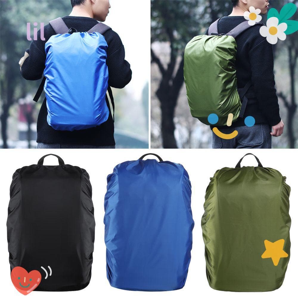 LIL 1 Peça Mochila Capa De Chuva Para Caminhadas Ao Ar Livre Produto De Acampamento À Prova D'água