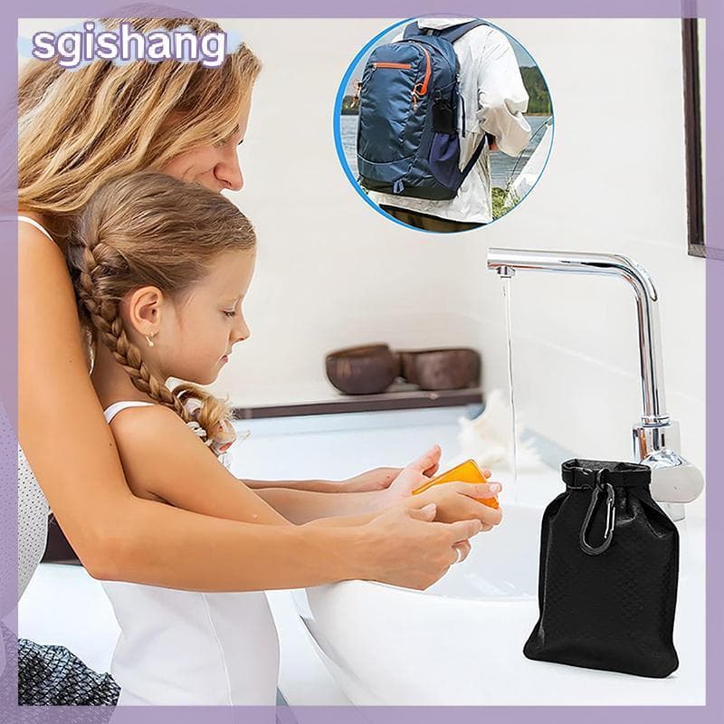sg Saboneteira Caso Prato Banheiro Selado À Prova Dwaterproof Água Talheres Suporte De Sabão Multi-Funcional Saco De Arm