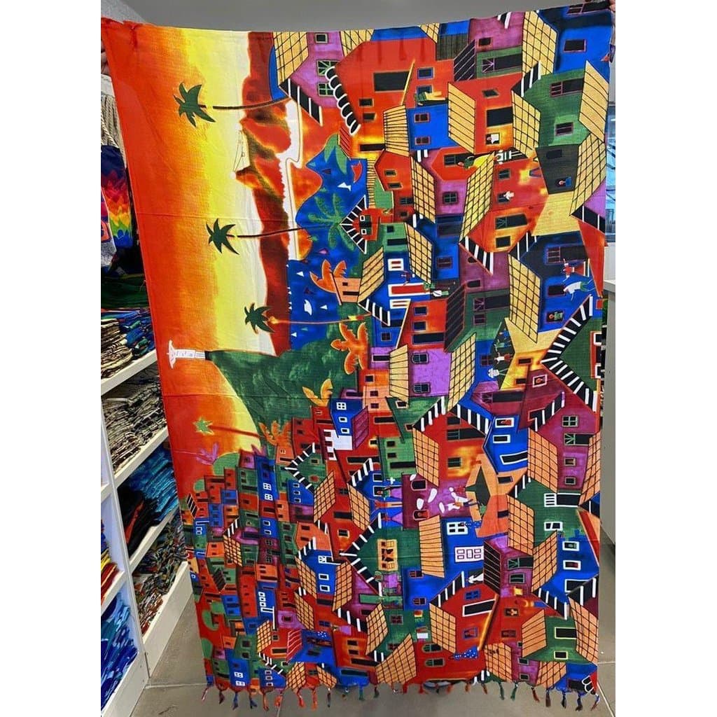 Canga poliester favela chic