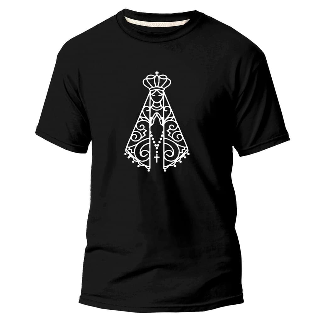 Camiseta Nossa Senhora Aparecida Unissex – Fé e Estilo no Mesmo Look