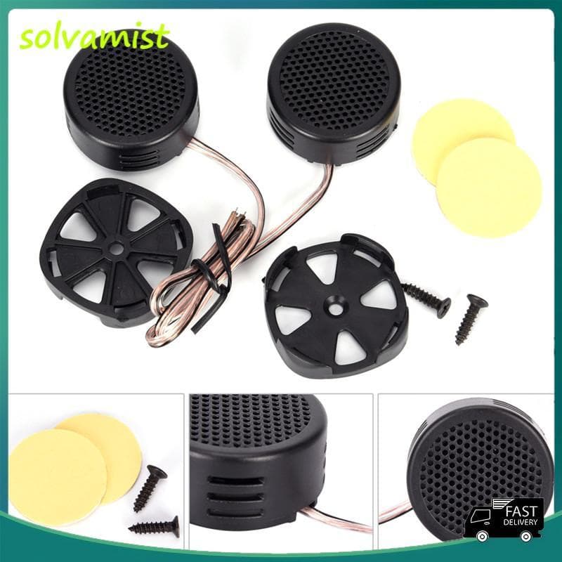 2 Unidades 500 Watts De Áudio Para Carro Super Power Alto Dome-Falantes Estéreo Com Tweeter