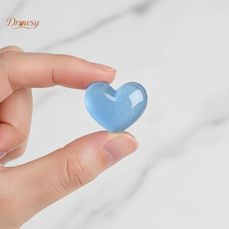 Drowsy 3D Coração Resina Magnética Geladeira Stiers 10 Peças Decoração Fofa Para Lembrança De Viagem Exibição De Fotos N