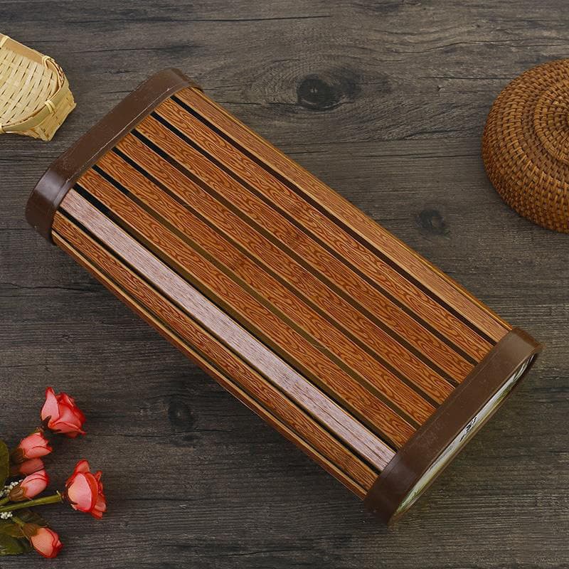 Verão fresco travesseiro de bambu legal travesseiro oco bambu travesseiro coluna Cervical assento de verão dupla face oc