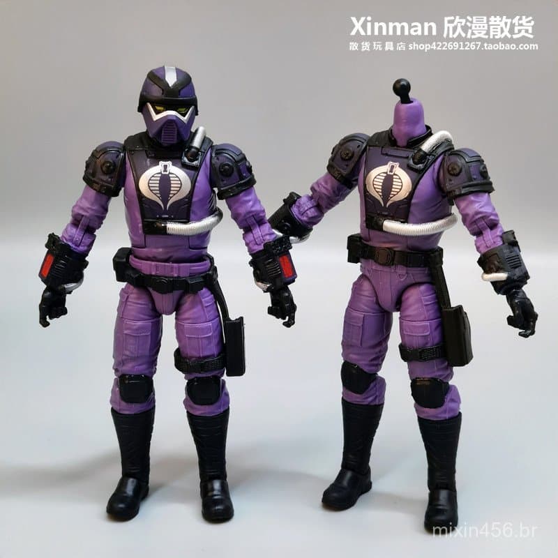 Novos produtos soltos Hasbro G.I. Joe, figura de ação de 6 polegadas, modelo Techno Serpent Cobra, acessórios para o cor