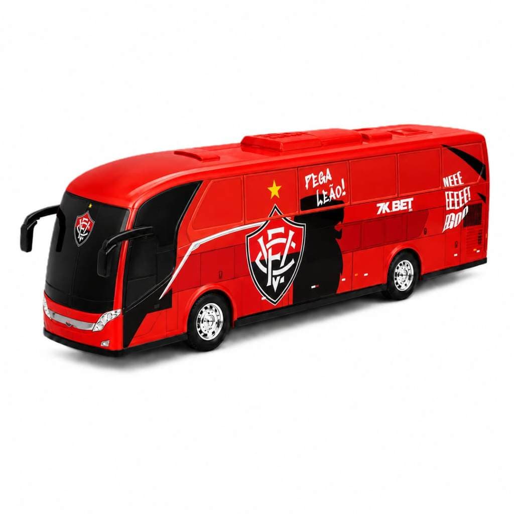 Ônibus Brinquedo Miniatura FC  Vitória - Usual