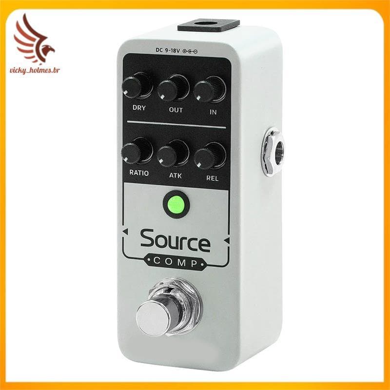 [vicky_holmes.br] Compressor De Estúdio Com Efeitos De Guitarra , Fonte De Pedal , 1176 QSS-27 Analógico Buffer