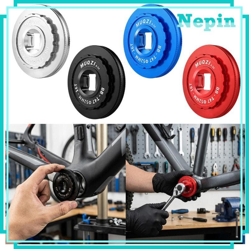 [Nepin] Ferramenta De Desmontagem Do Suporte Inferior Da Bicicleta 52mm De Diâmetro Externo Liga De Alumínio Instalar Ch