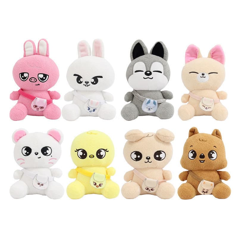 K pop kids skzoo Stray kids Boneca de pelúcia Boneca