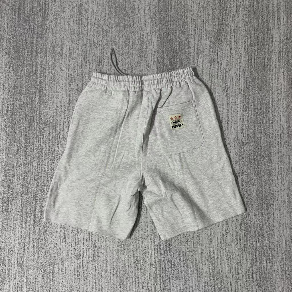 [Novo produto] Devil Island Retro Street American Brand Bordado Solto Esportes Shorts Casuais [Venda quente]