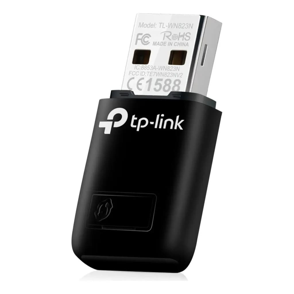 Mini Adaptador Usb Wifi N 300mbps 2.4ghz Com Botão WPS