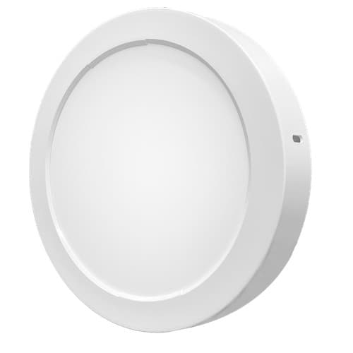 Plafon Painel Luminária Sobrepor Teto Redondo Bivolt Led 18w