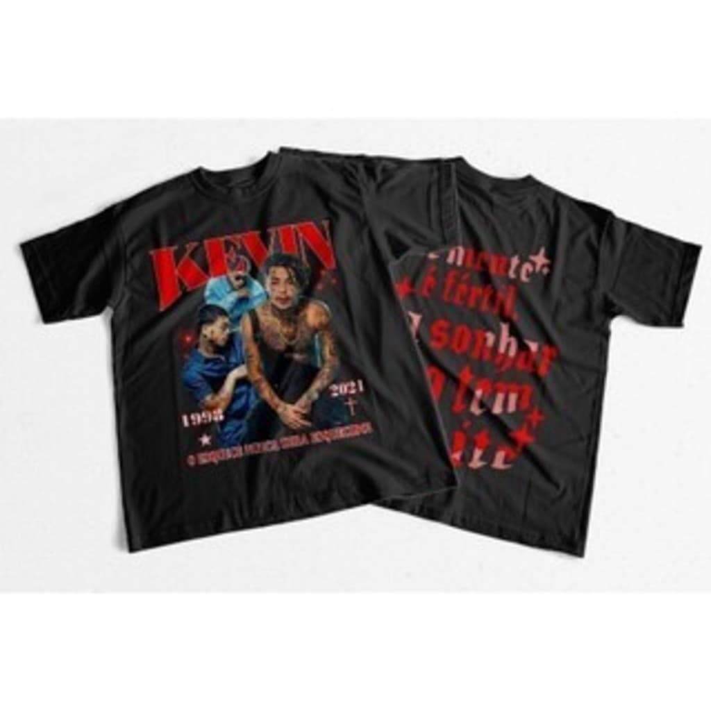 Camiseta MC Kevin Estampada Unissex – Homenagem ao Funkeiro