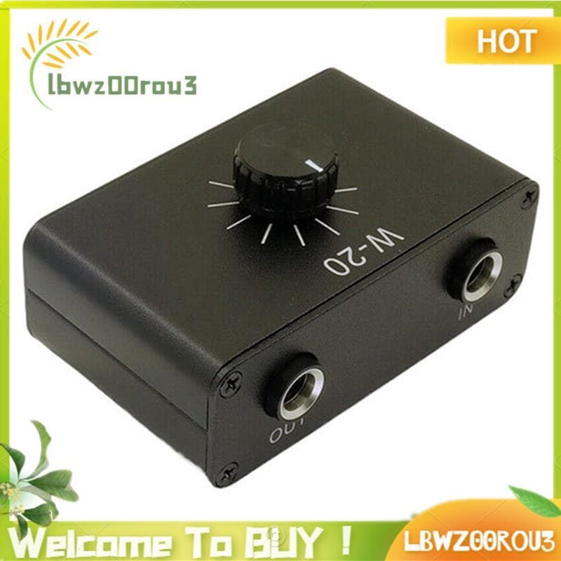 Controlador De Ajuste De Áudio , Atenuador Estéreo Passivo E Atenuação Com Interface TRS De 1/4 " 6.35 Mm