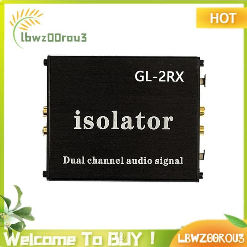 - 2RX Isolador De Áudio E Processador De Filtro De Sinal Com Redução De Ruído , Interface Conexão XLR