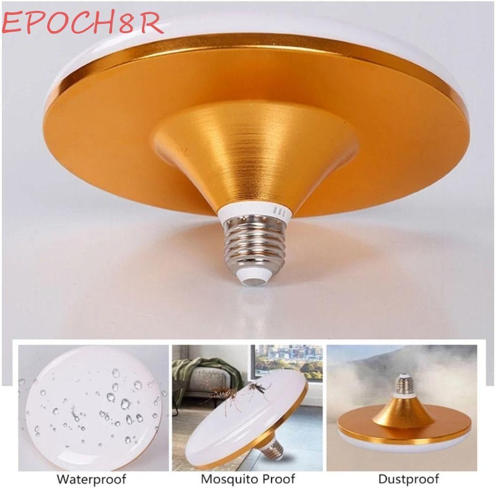 Lâmpada LED EPOCH8R , 220V 15W 20W 30W 40W 50W 60W 80W UFO , Garagem Com Luz De E27 Super Brilhante