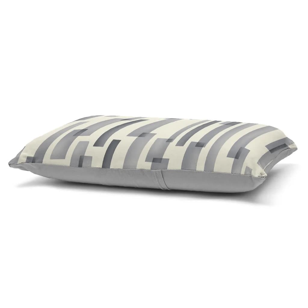 Fronha Avulsa KazzaVip Malha 100% Algodão Basic Natan Estampada 50cmx70cm Grafite