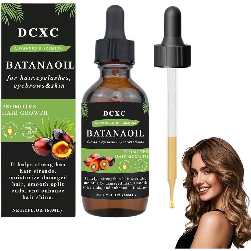 O óleo de Batana Dcxc promove o crescimento capilar, o óleo de Batana, o óleo capilar Dcxc Batana, nutre cabelos danific
