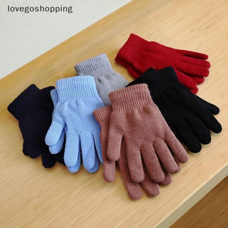 [lovego] Luvas Unissex Quentes para Outono e Inverno 1 Par Luvas Térmicas à Prova de Frio com Tela Sensível ao Toque I P