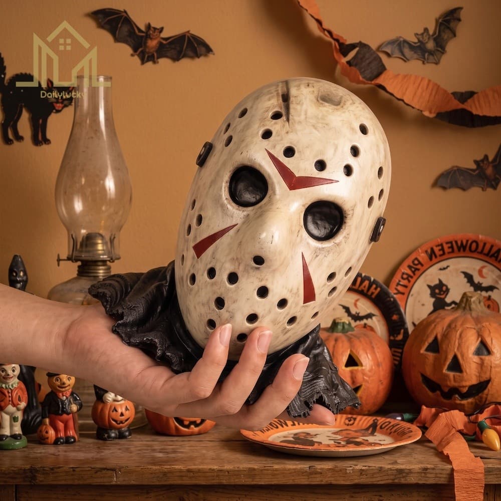 Bloco De Faca De Caveira De Mesa De Terror Suporte Gótico Organizador De Cozinha Para Halloween [Dailylucky.br-DLY]