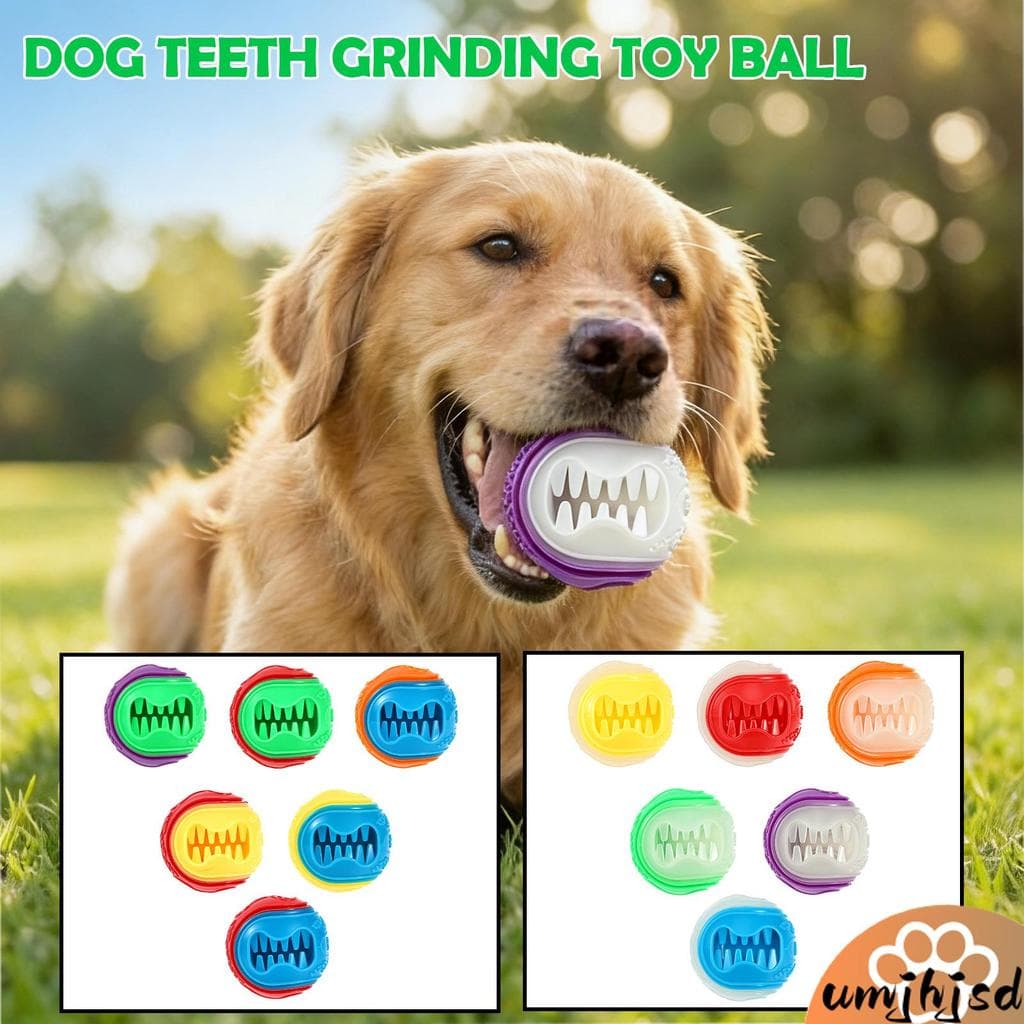 6 Pçs Oco Recheio Tratar Bola Brinquedo De Cão Estridente Para (Versão Regular Ou Que Brilha No Escuro) SHOPSKC4212