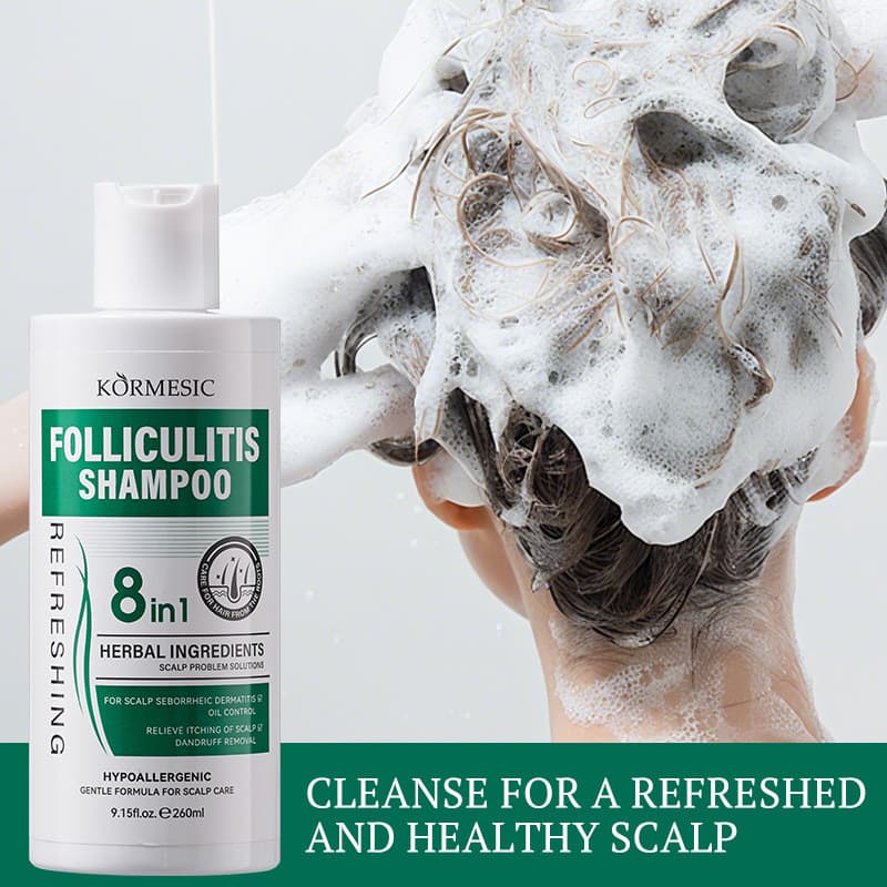 Pronto Estoque KORMESIC Shampoo Refrescante de Limpeza Profunda Shampoo Hidratante Fofo Q0810