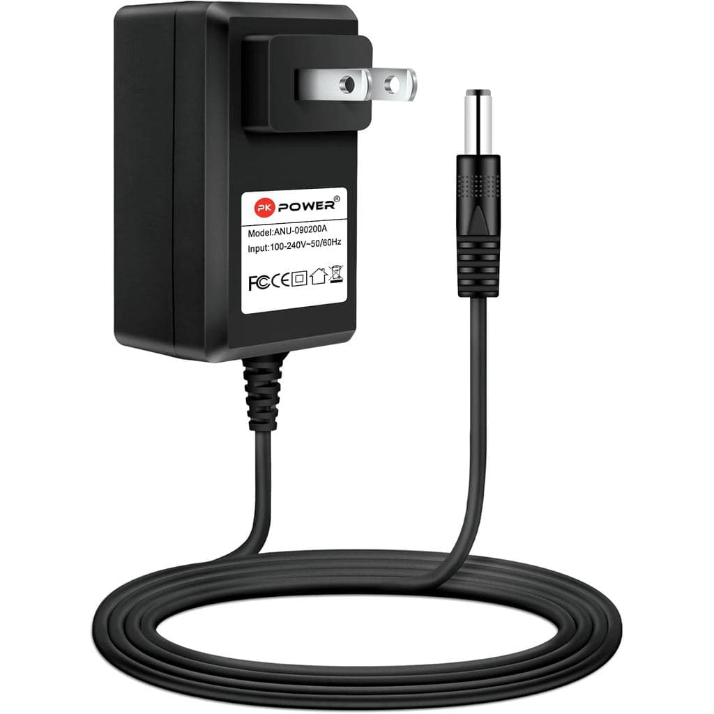 Fonte de Alimentação AC DC 12V 2A para Teclado de Piano Yamaha, Sintetizador, Piano Digital – Cabo de 2 Metros, Seguro e