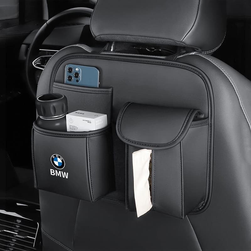 Bolsa de Armazenamento Multifuncional de Grande Capacidade para o Banco Traseiro do Carro, Organizador de Armazenamento