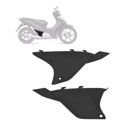 Sub Tampa Lateral Par Carenagem Moto Biz 125 2011 2012 2013 2014 2015 2016 2017
