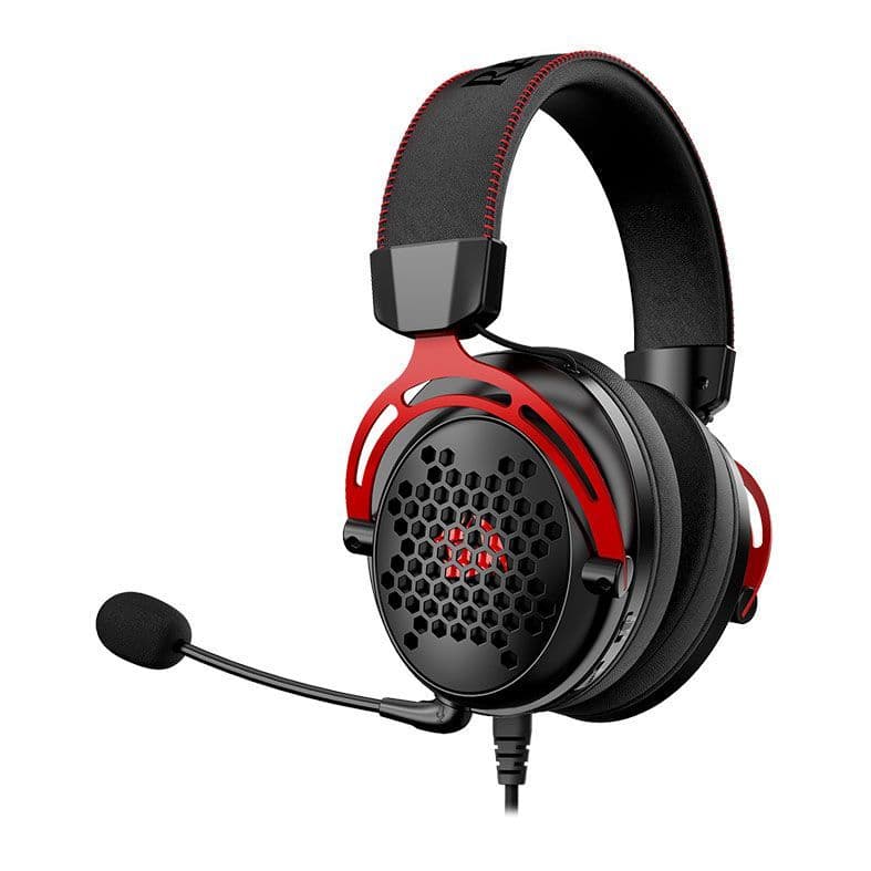 HEADSET GAMER REDRAGON DIOMEDES, SOM SURROUND 7.1, DRIVERS 53MM, PRETO