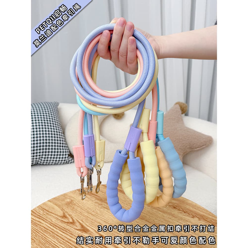 Coleira de caminhada para cães, uma para dois cães, coleira para cães, Bichon, Teddy, Corgi, gato, cachorro duplo
