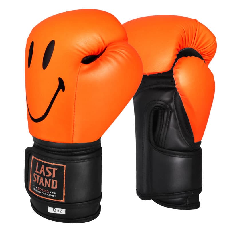 Crianças luvas de boxe das mulheres dos homens crianças Muay Thai Sanda luvas de luta sacos de boxe adolescentes treinam