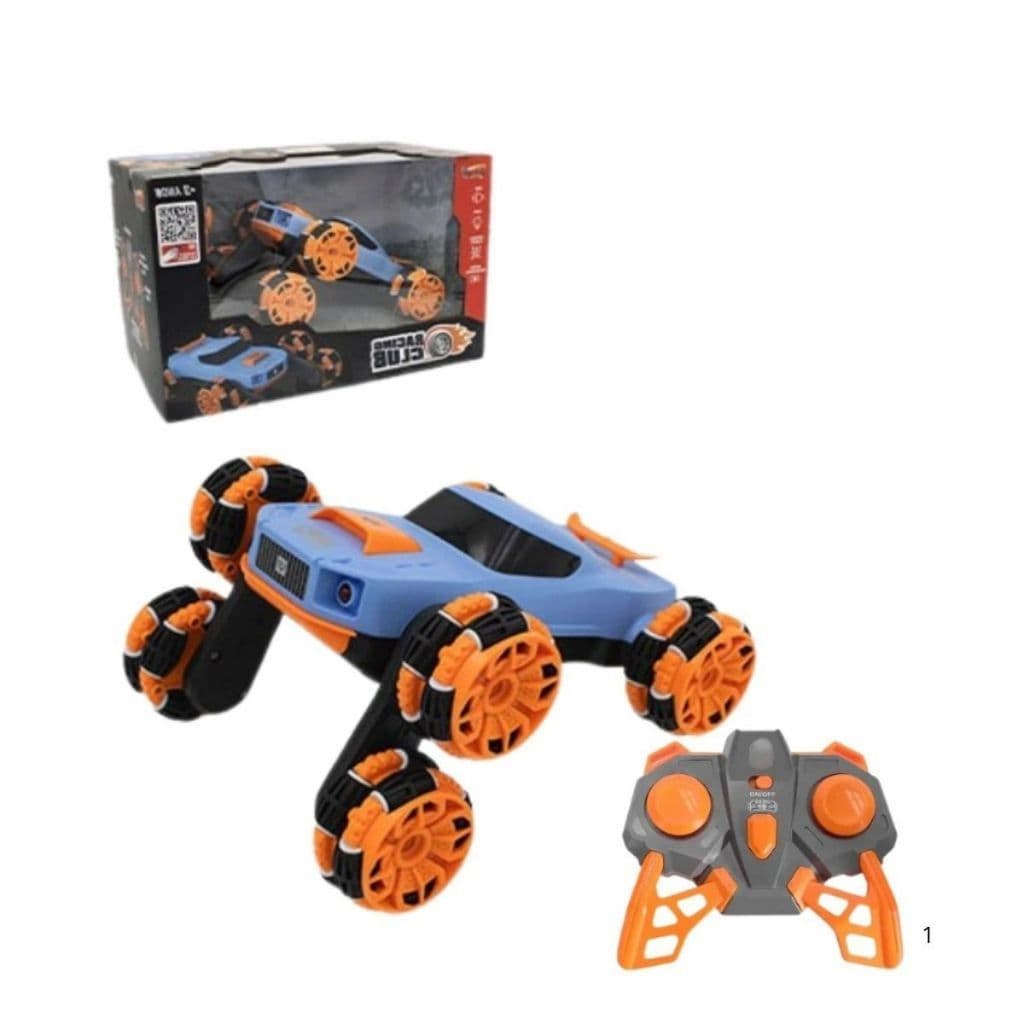 Carrinho de Controle Remoto 360° 6 Rodas Acrobático Infantil