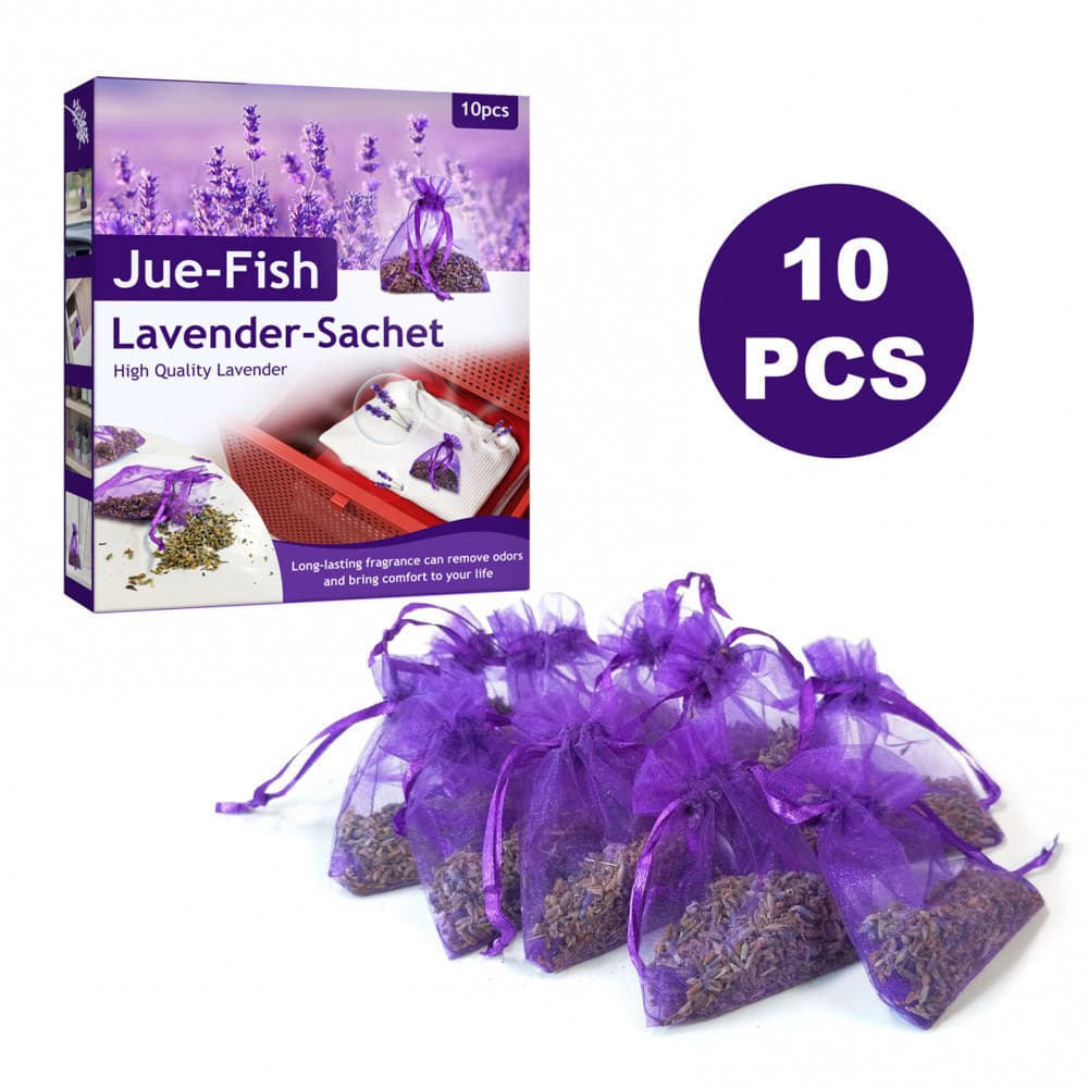 10 Pçs Casa Lavanda Fragrância Sachês Pacotes De Seca Para Gavetas E Armários Desodorizantes Aromas Frescos