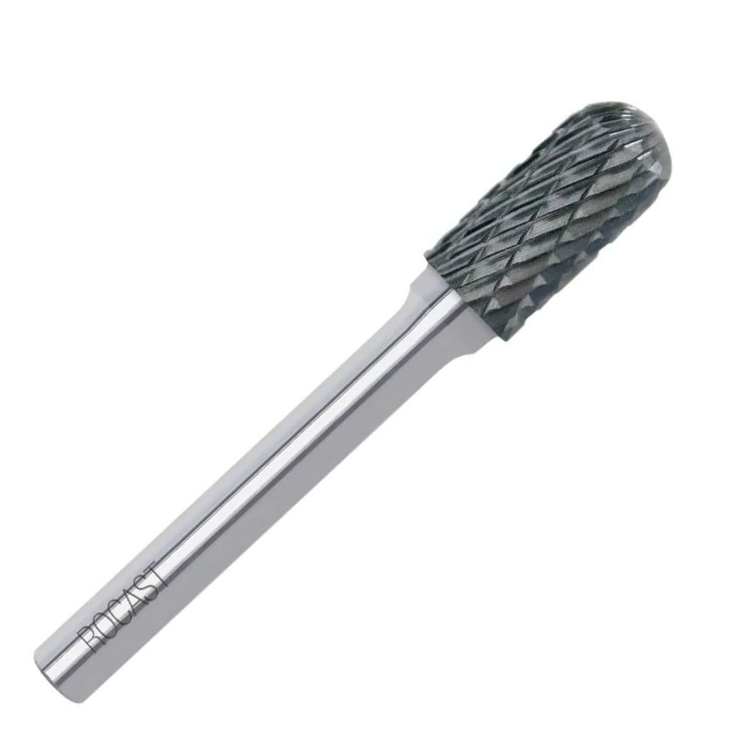 Lima Rotativa Cilíndrica com Raio 6mm Profissional Rocast