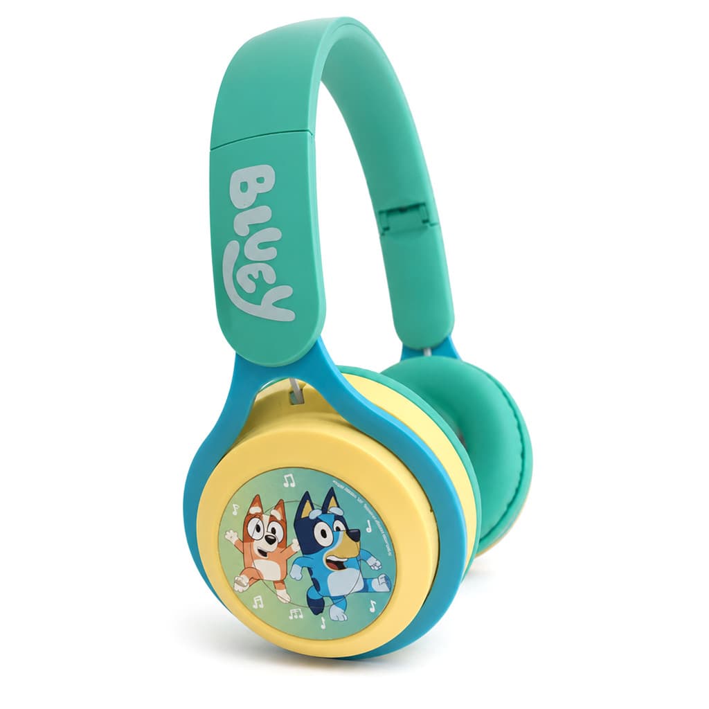 Fone Bluetooth Bluey Infantil Sem Fio Headphone Bluetooth Controles Integrados