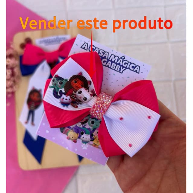 Xuxinhas Gabby casa mágica - Rabico de cabelo infantil