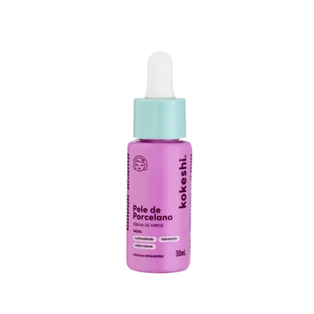 Sérum de Arroz Pele de Porcelana 30ml Kokeshi