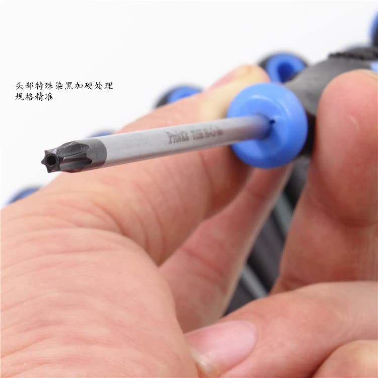 Chave de fenda Torx Baogong Taiwan com furo estrela chave de fenda oca Hex chave de fenda T5T6T7T8T9T10T15