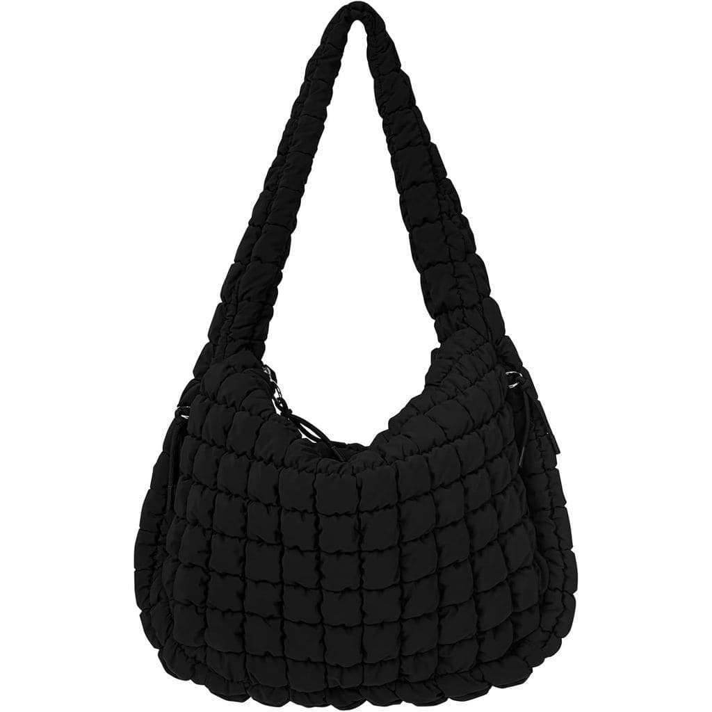 Bolsa Tote Acolchoada Juoxeepy, Grande, Leve, Tipo Puffer, Bolsa de Ombro, Bolsa Hobo