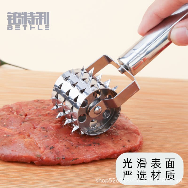 Agulha de carne solta de aço inoxidável multifuncional quebrada carne macia costeletas de porco costeletas de frango bat
